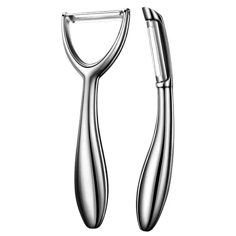 stainless steel vegetable peelers in Y shape and I shape