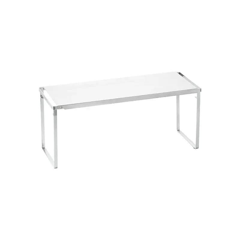 expandable stackable cabinet shelf in 304 stainless steel